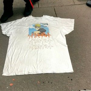 Vintage Naruto Shippuden Shirt 2xl Anime 2002 VTG Cond See Pics! Manga Video Gme